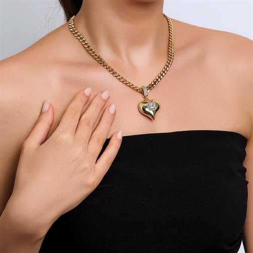 Tektaş Kalp Charm