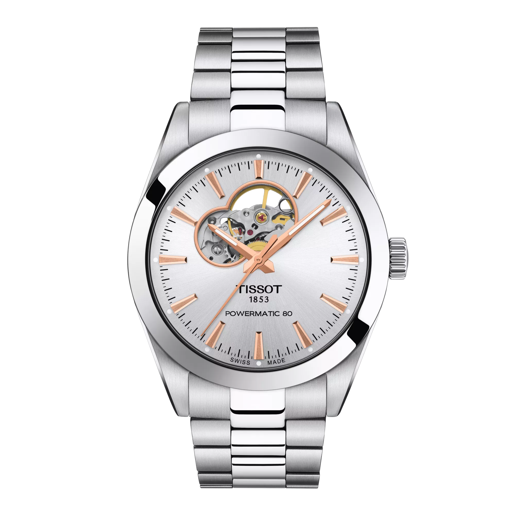 Tissot Gentleman Open Heart 40mm Kol Saati