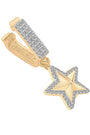 Yıldız Taşlı 9Mm Bileklik Charm