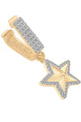 Yıldız Taşlı 9Mm Bileklik Charm