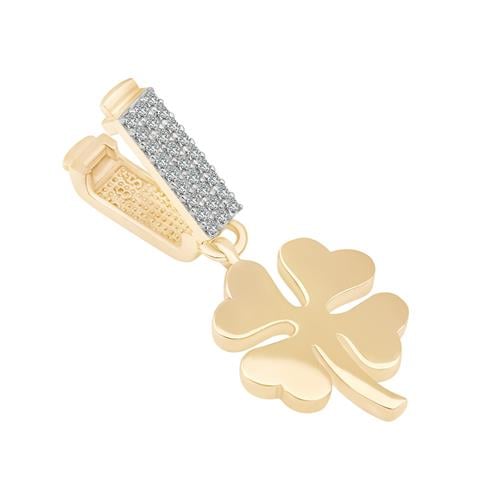Yonca Sallantılı 9Mm Bileklik Charm
