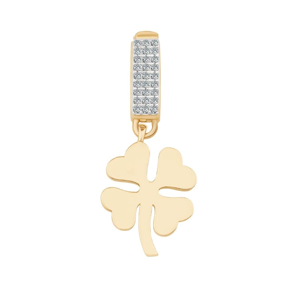 Yonca Sallantılı 9Mm Bileklik Charm