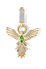 Zümrüt Taşlı Anka Kuşu Charm